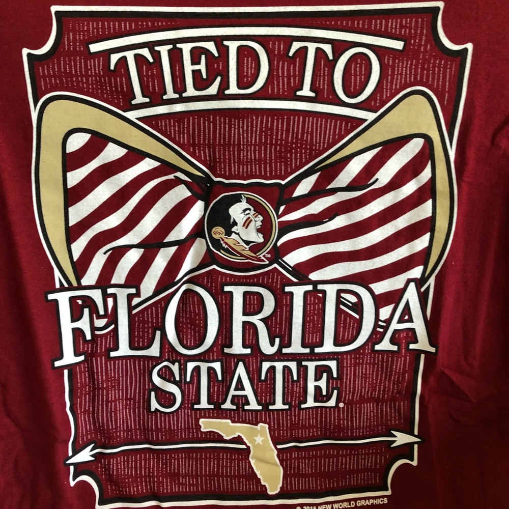 🎀🏈 NWT Long sleeve FSU T-shirt. Size large 🏈🎀